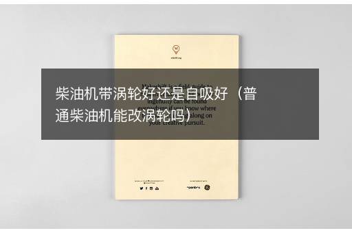 柴油机带涡轮好还是自吸好（普通柴油机能改涡轮吗）